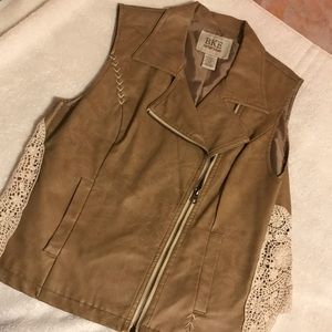 Brown Buckle Vest
